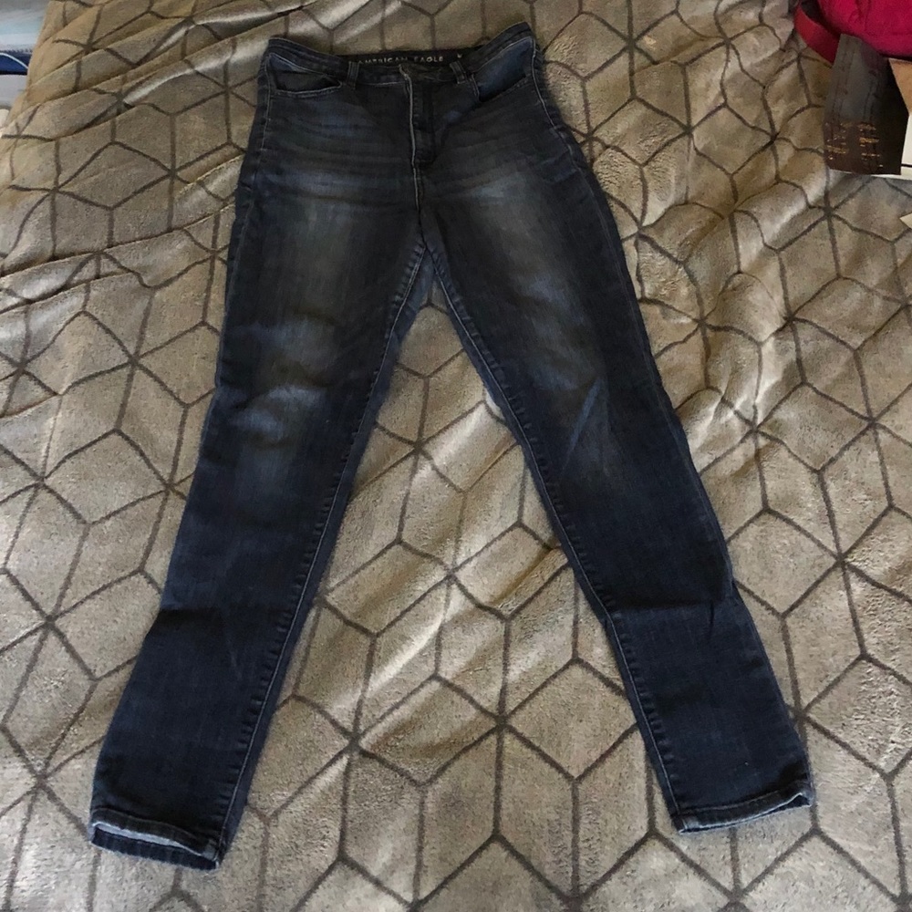 Highest Waisted X-Long American Eagles Jeans